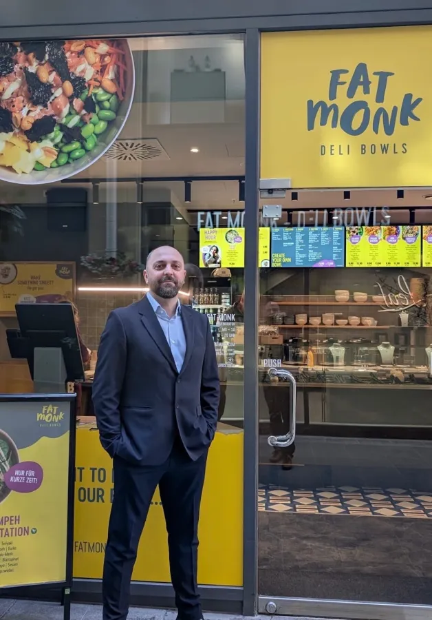 Fat Monk Franchise-Partner Alban Emrulla (© StarDev SE)