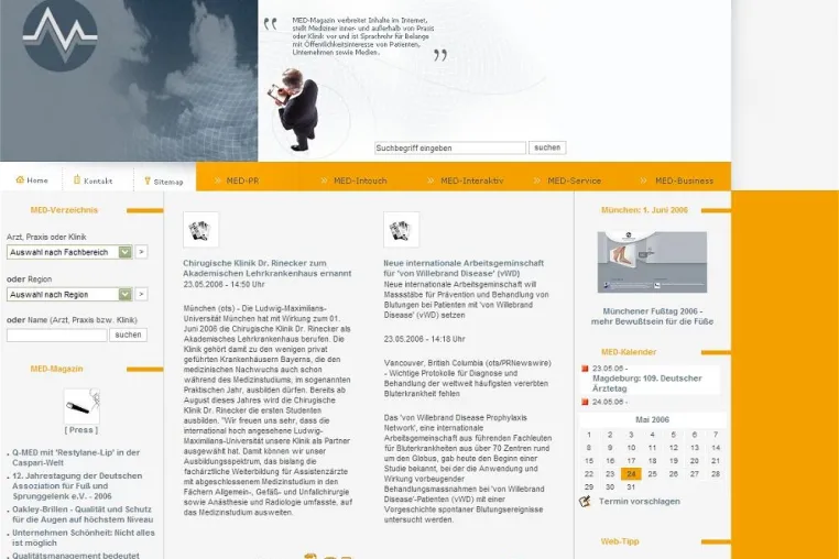 Bild: MED-Magazin.de, die Kommunikations-Plattform für Gesundheit und Medizin – denn auch Ärzte wollen gefunden werden