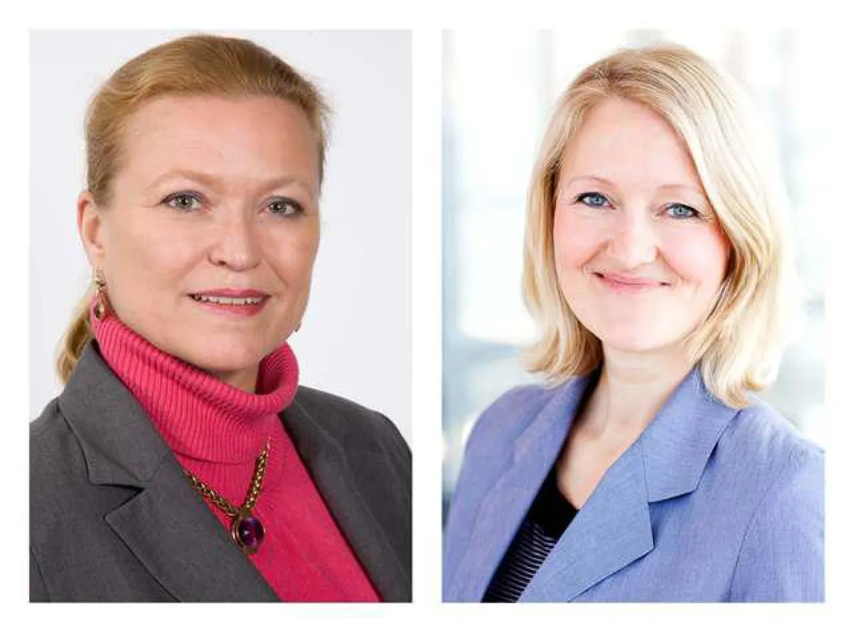 Bettina Ganghofer und Theresa Kretzschmar