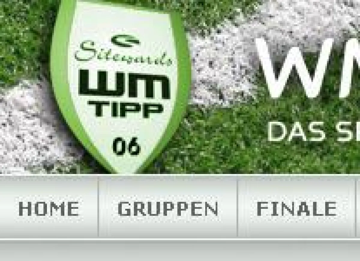 Sitewards WM-Tippspiel