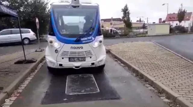 MILAS, wichtiger Meilenstein für das induktive Laden von autonomen Shuttle-Bussen auf öffentlichen Straßen Bild: MILAS, wichtiger Meilenstein für das induktive Laden von autonomen Shuttle-Bussen auf öffentlichen Straßen