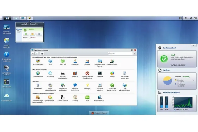 Synology® veröffentlicht die Beta-Version des neuen DiskStation Manager 4.0 Bild: Synology® veröffentlicht die Beta-Version des neuen DiskStation Manager 4.0