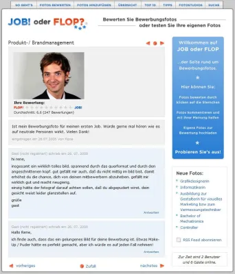 Bild: Bewerbungsfotos - Der erste Eindruck ist messbar – und verbesserbar