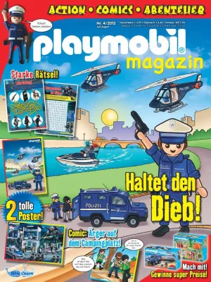 Bild: „Playmobil-Magazin“ der Blue Ocean Entertainment AG überzeugt in KidsVA & IVW