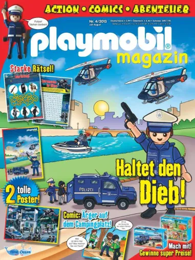 Bild: „Playmobil-Magazin“ der Blue Ocean Entertainment AG überzeugt in KidsVA & IVW