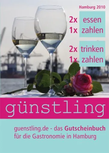 Bild: günstling – Gutscheinbuch für die Gastronomie in Hamburg 2010