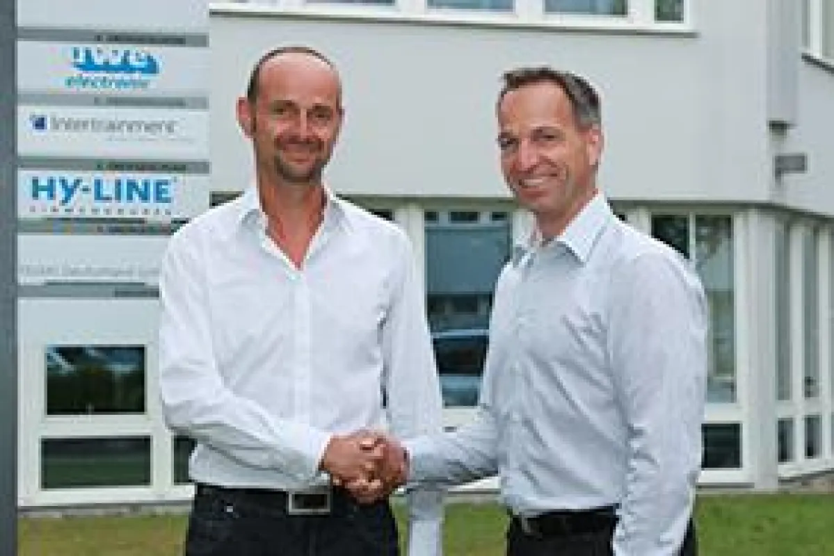 links, Herr Martin Dibold und rechts, Herr Guido Brüning
