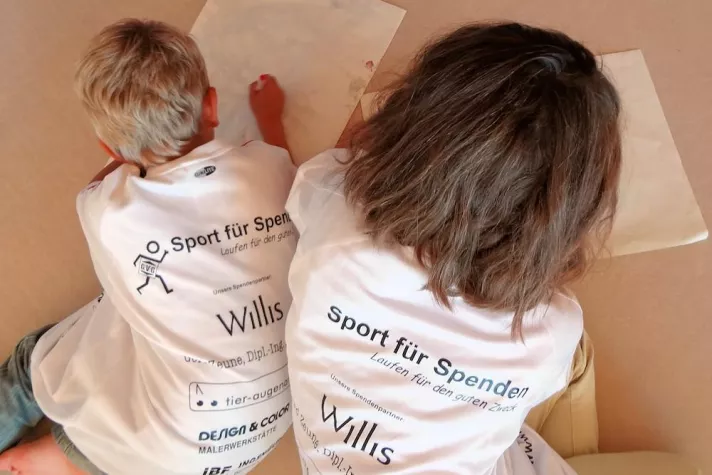 Kinder malen für den guten Zweck Bild: Kinder malen für den guten Zweck