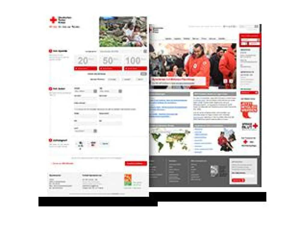 Websiteoptimierung Deutsches Rotes Kreuz
