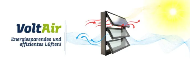 Bild: VoltAir Lamellenfenster mit neuen Steuerungsfunktionen