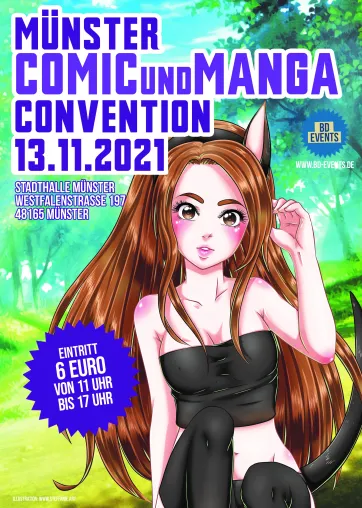 VERANSTALTUNGSTIPP FÜR SAMSTAG 13.11. COMIC- UND MANGA-CONVENTION MÜNSTER Bild: VERANSTALTUNGSTIPP FÜR SAMSTAG 13.11. COMIC- UND MANGA-CONVENTION MÜNSTER