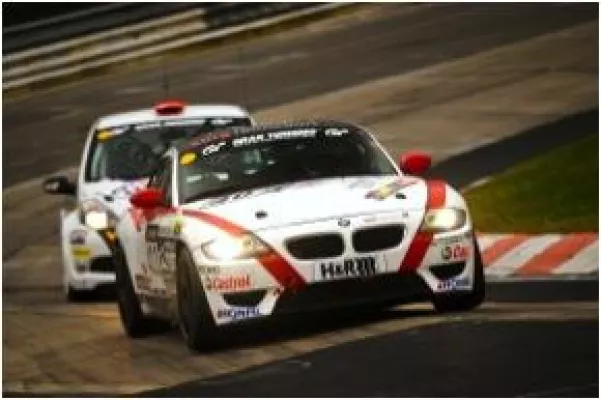 Bild: Vier Wuppertaler BMWs auf dem Nürburgring