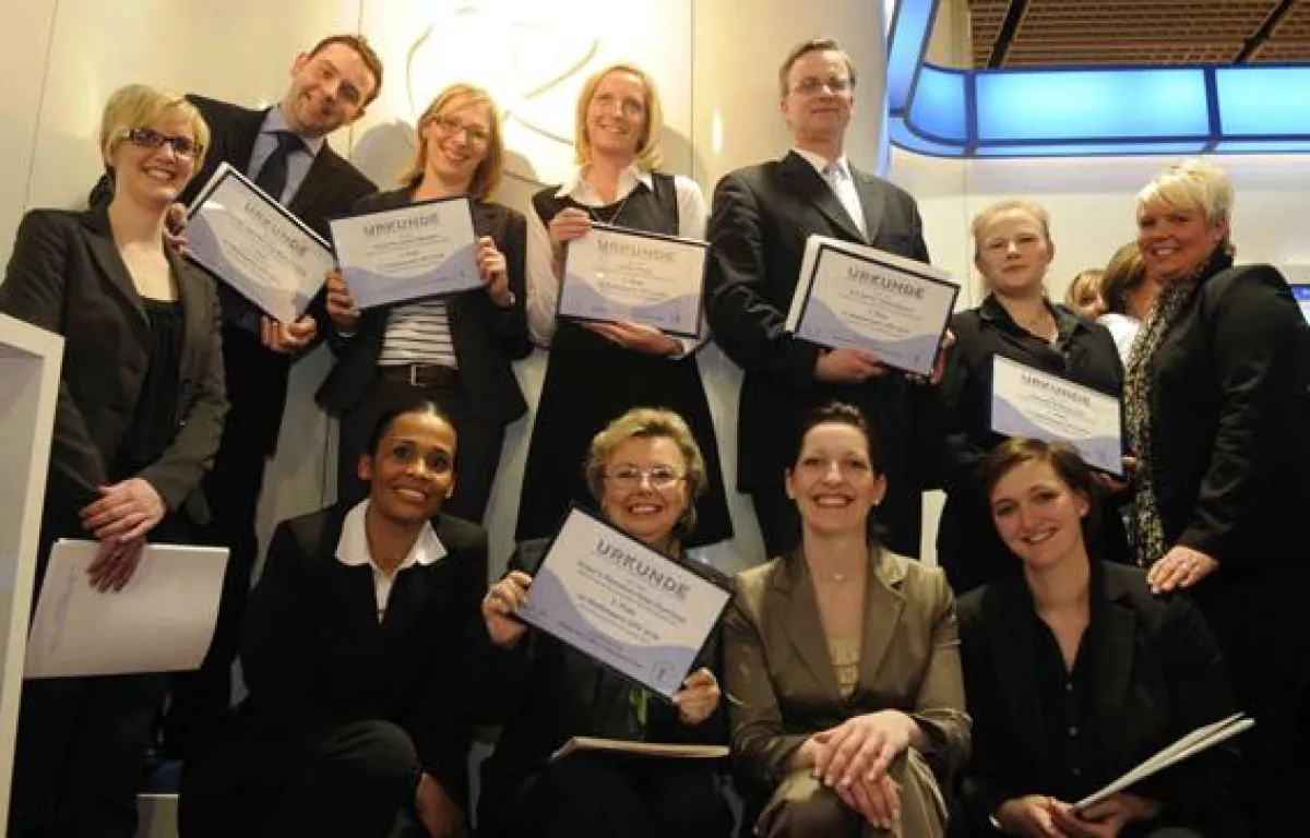 Auszeichnung für die Partnerhotels mit dem höchsten Umsatzplus beim Yieldmanagement-Wettbewerb UPS 2010 von Quality Reservations.