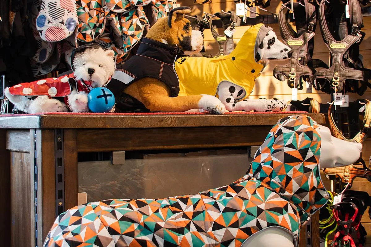 Jacken für Hunde gibt es bei DOGSTYLER(R) in großer Vielfalt