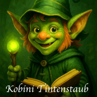 Bild: Kobini Tintenstaub startet: KI schreibt echte Kinderbuch-Unikate – ohne App, ohne Abo, ohne Konto