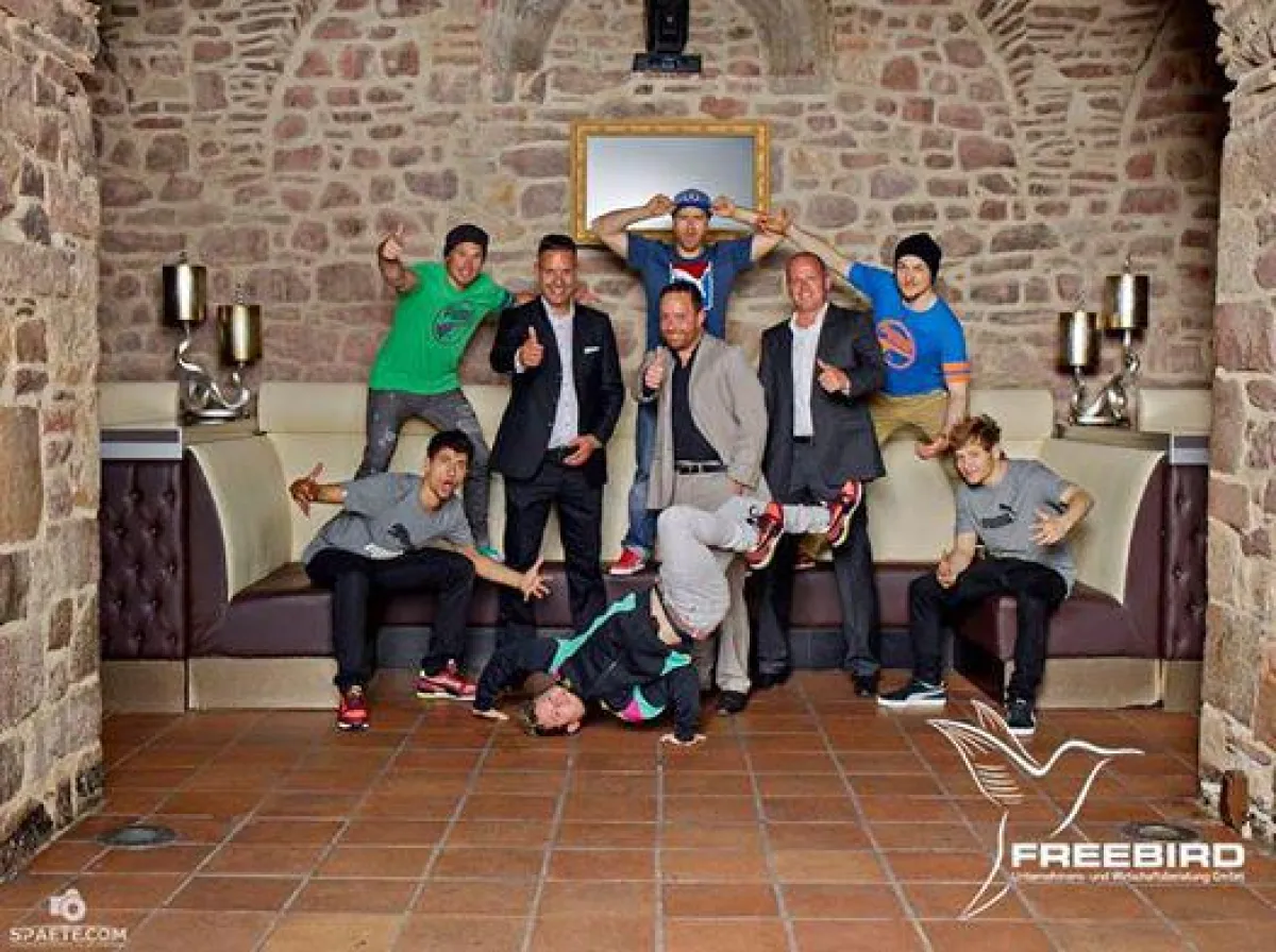 Verantwortung für Unternehmer: Freebird GmbH und Da Rookies, Magdeburg