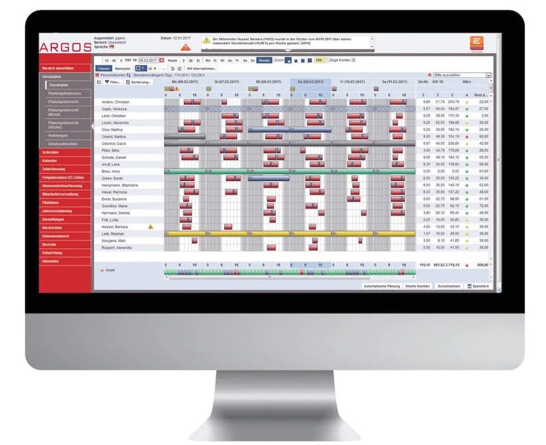 ARGOS Workforce Management System