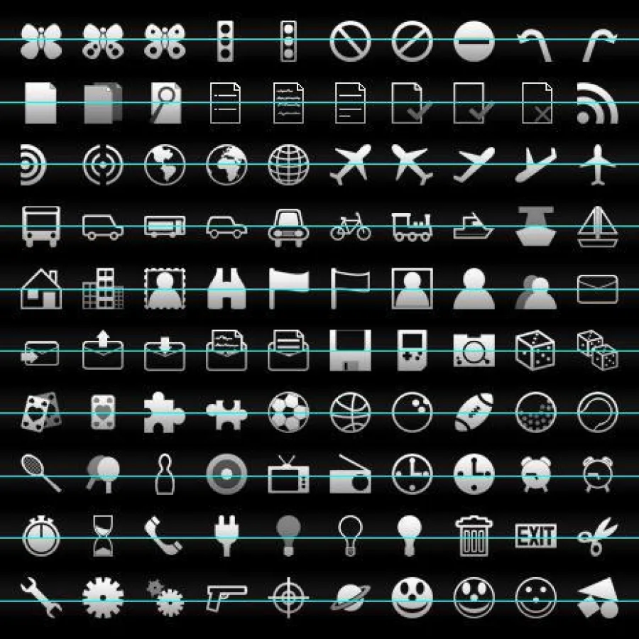 iPhone und iPad Tab-Bar-Icon Set im Frühjahrsangebot für App-Entwickler