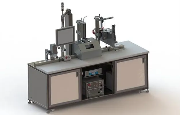 Bild: Inkjet-Drucksystem-Spezialist Wiedenbach erweitert auf HMI Kontakte – PCB-Markierungsstation als Eye-Catcher