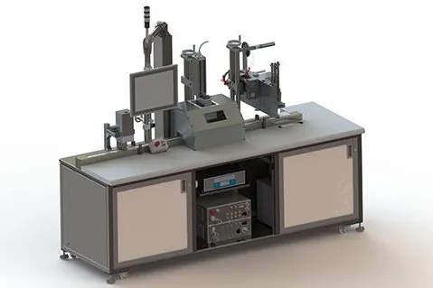 Bild: Inkjet-Drucksystem-Spezialist Wiedenbach erweitert auf HMI Kontakte – PCB-Markierungsstation als Eye-Catcher