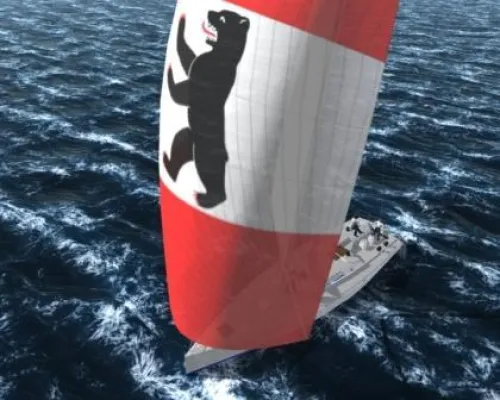 Bild: Unter Segeln von Berlin nach Peking - Berliner Studierende segeln mit SY „Walross IV“ zu den Olympischen Sommerspielen 2008