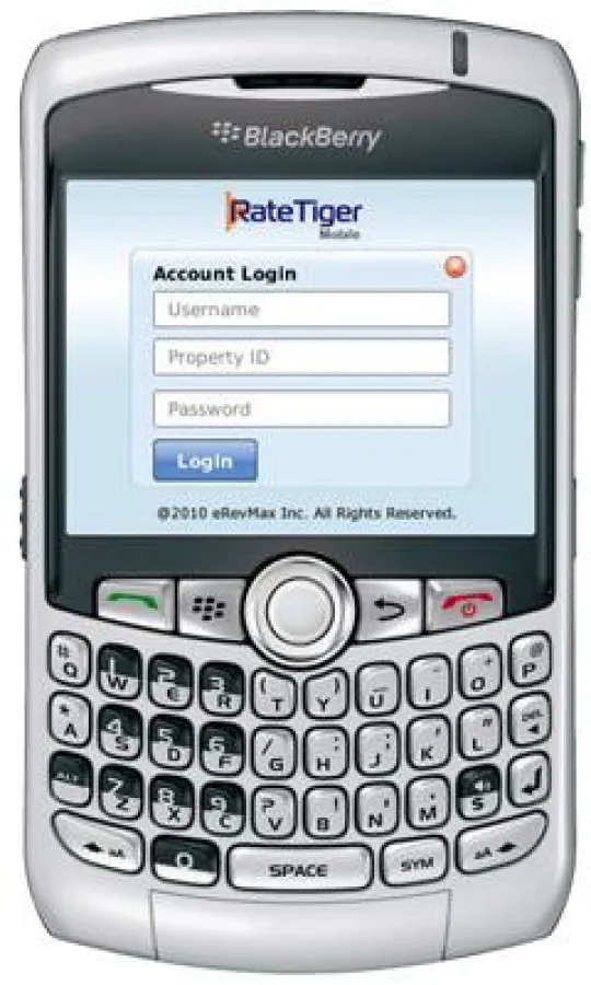 Die neue Blackberry App von RateTiger