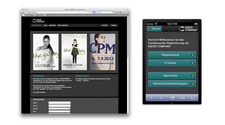 Bild: Neues Ticketsystem der Igedo Company kommt von Jahns and Friends