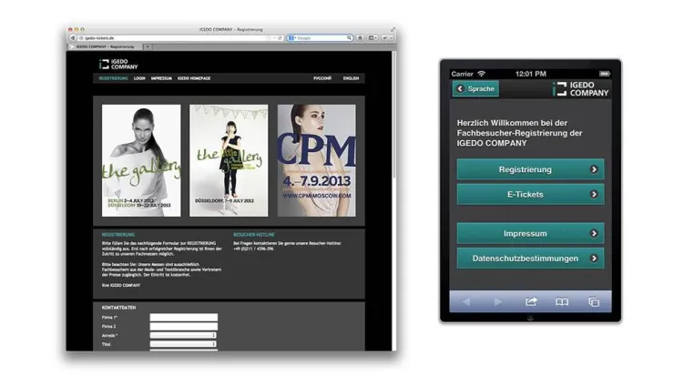 Bild: Neues Ticketsystem der Igedo Company kommt von Jahns and Friends