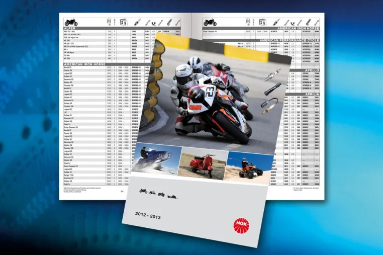 Bild: Neuer Zweirad-Katalog von NGK Spark Plug Europe ab sofort erhältlich