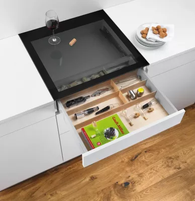 Bild: ewe Küchen: inspirierende Stauraumlösungen