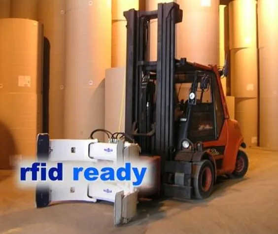 Bild: RFID Lösung zur automatischen Papierrollenidentifikation