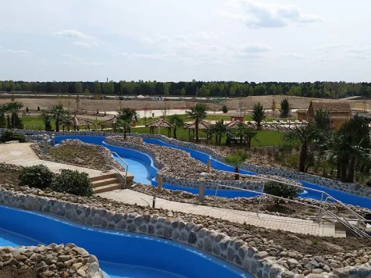 Bild: Ceramic Polymer: UV-resistente Beschichtung für den längsten Wildwasserkanal Deutschlands - „Tropical Islands“