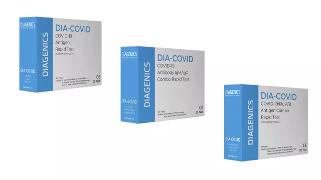 Bild: Diagenics bringt DIA-COVID neue Antigen Schnelltests für COVID-19 Diagnose nach Deutschland und Europa