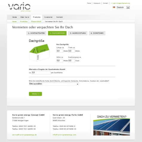 Vario green energy erleichtert Dachverpachtung Bild: Vario green energy erleichtert Dachverpachtung
