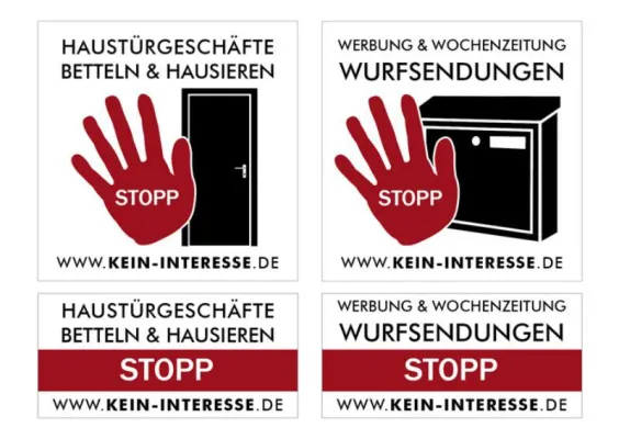 Aufkleber gegen Haustürgeschäfte 2.0 Bild: Aufkleber gegen Haustürgeschäfte 2.0