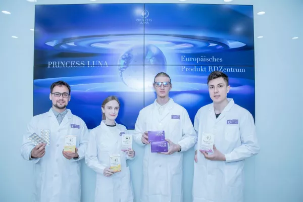 Bild: Verkündung der jährlichen Markenstrategie von PRINCESS LUNA - Hochqualitative Produkte einer globalen Marke