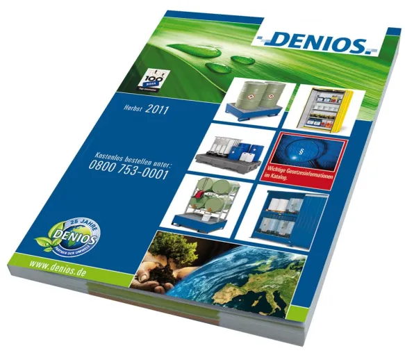 Bild: DENIOS präsentiert 10.000 Produkte im neuen Herbstkatalog