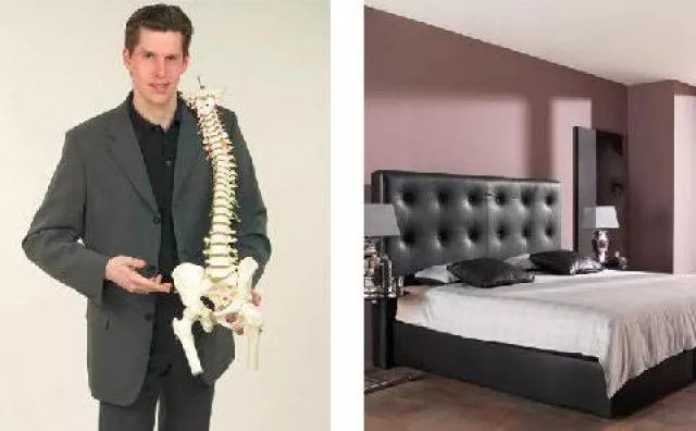 Bild: Schlafforscher Markus Kamps zu Gast bei Möbel Firnhaber in Stuttgart