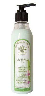 Bild: GREEN ENERGY ORGANICS: INFUSION DÉMAQUILLANTE No.2- REINIGUNGSMILCH ABSCHMINKEN MIT WIRKSTOFFEN DER NATUR