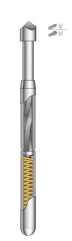 Bild: Rotations- Federkontakte im 50/75/100mil (1.27/1.91/2.54mm) Raster