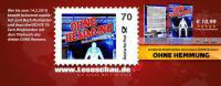 Bild: Eigene Briefmarke zum neuen Duke-Roman