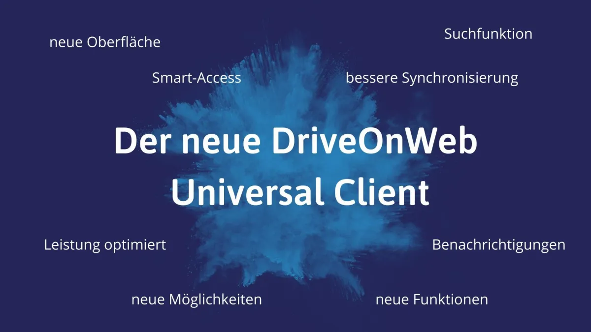 Neues Release: DriveOnWeb jetzt mit Smart-Access auf Windows und macOS