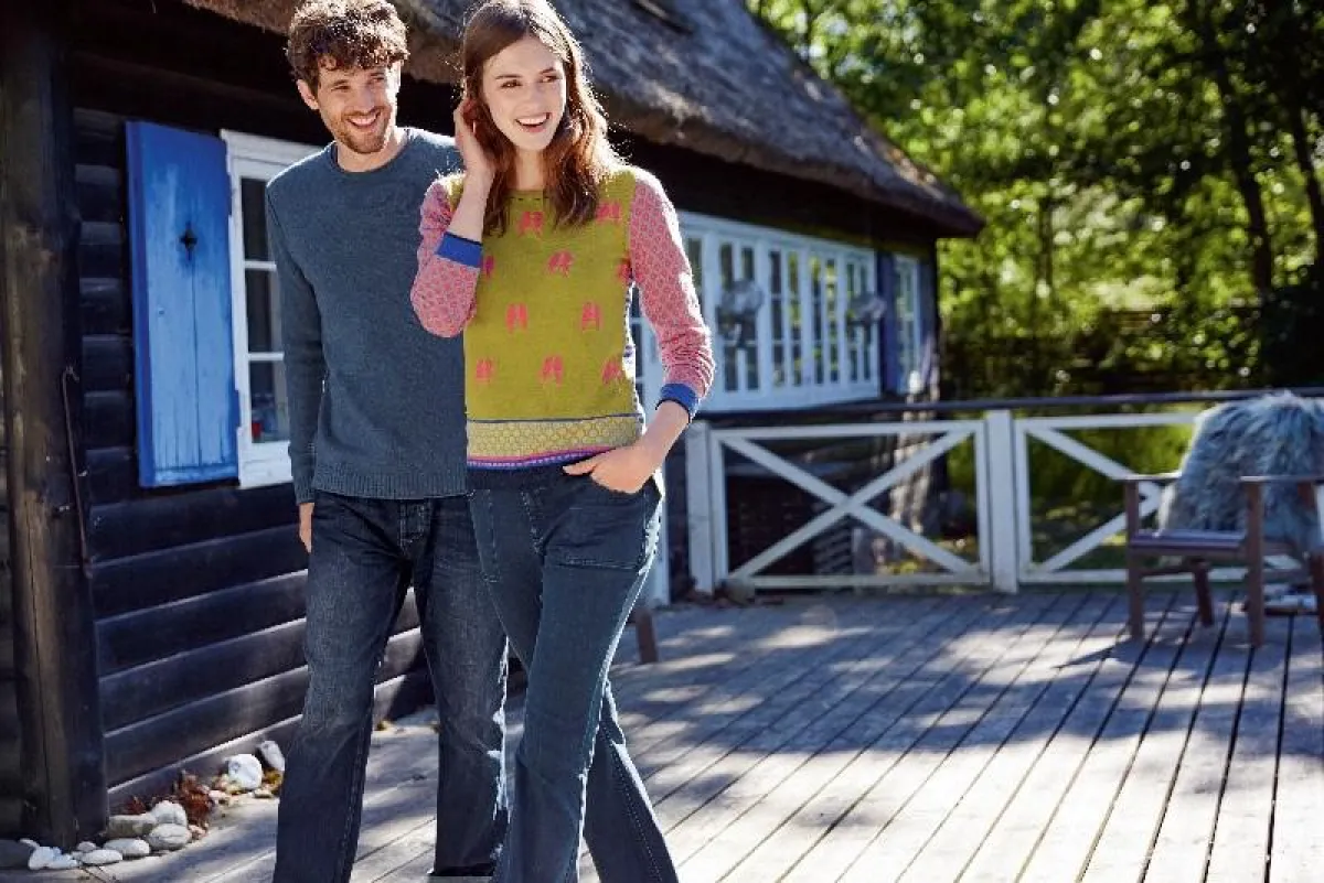 Die Herbstkollektion besticht durch Farben und Muster