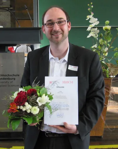 Bild: Informatiker der Hochschule Harz belegt 2. Platz für Beitrag über Abwasserbehandlung