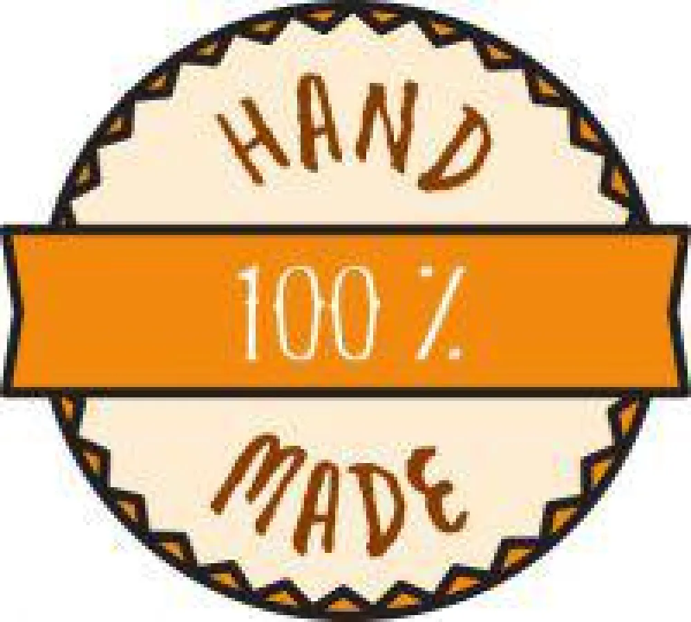 100% HAND MADE