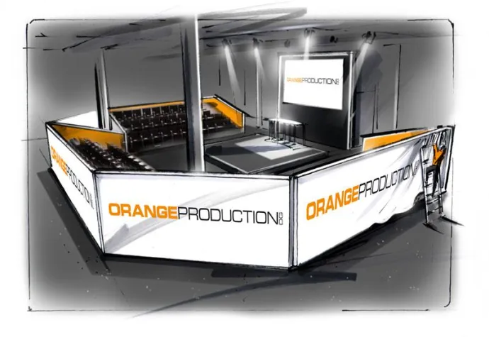 Bild: ORANGE PRODUCTION DG realisiert Tribünen aus SpeedWall Elementen