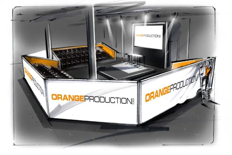 ORANGE PRODUCTION DG realisiert Tribünen aus SpeedWall Elementen Bild: ORANGE PRODUCTION DG realisiert Tribünen aus SpeedWall Elementen