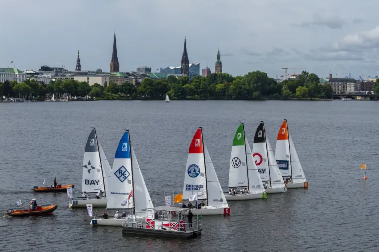 Bild: Heimsieg auf der Alster: Norddeutscher Regatta Verein gewinnt den 4. Spieltag