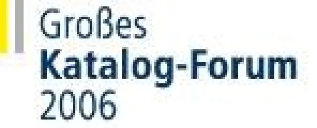 Bild: Großes Katalogforum 2006 - ContentServ dabei