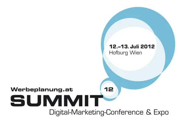 Bild: Das Programm zum Werbeplanung.at Summit 12, Digital-Marketing-Conference & Expo, ist finalisiert